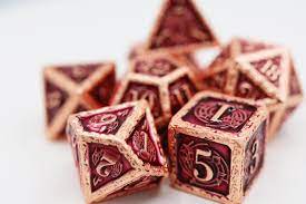 Bardic Song Allegro RPG Metal Dice Set - Game On