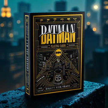 Batman 85th Anniversary Playing Cards - Game On
