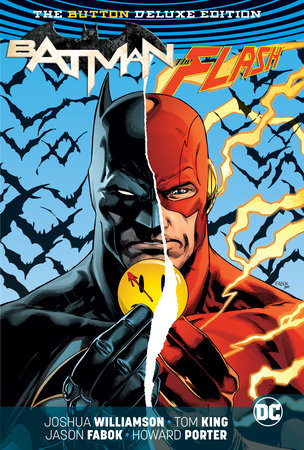 Batman Flash The Button Deluxe Ed Hc (Rebirth) - Game On
