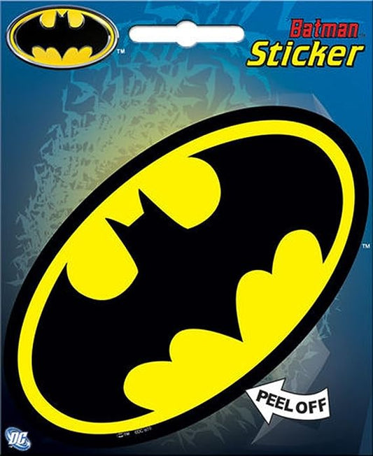 Batman Logo Oval Sticker - Game On