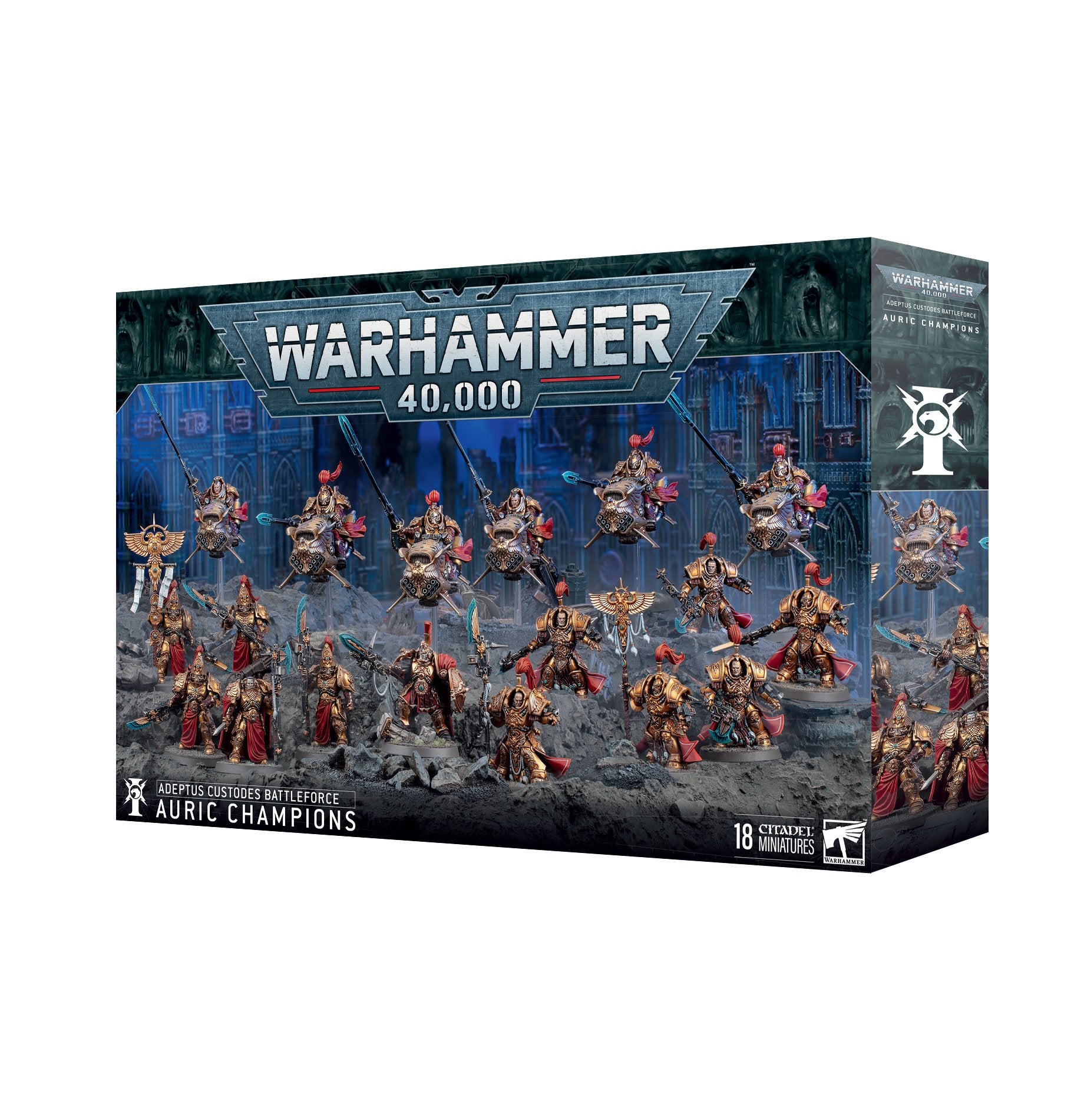 Battleforce: Auric Champions - Adeptus Custodes - Game On