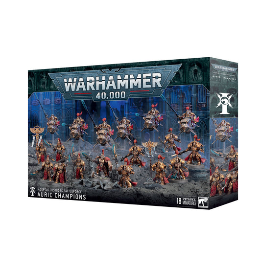Battleforce: Auric Champions - Adeptus Custodes - Game On