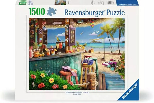 Beach Bar Breezes 1500 pc Puzzle - Game On