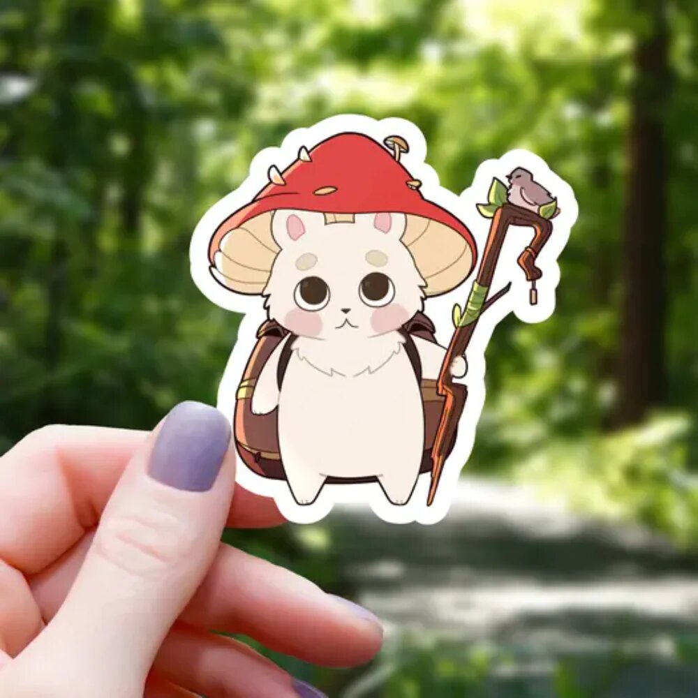 Bear Druid RPG Class Sticker - 3" - Game On