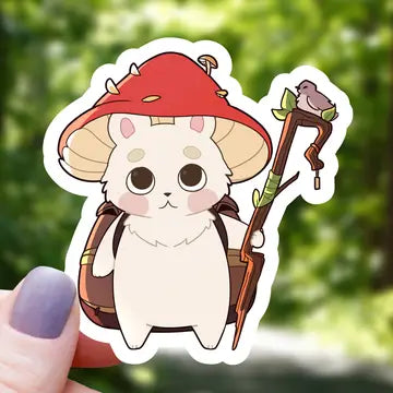 Bear Druid RPG Class Sticker - 3" - Game On