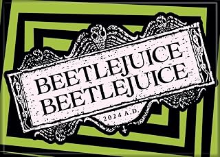 Beetlejuice 2 Logo Magnet - Game On