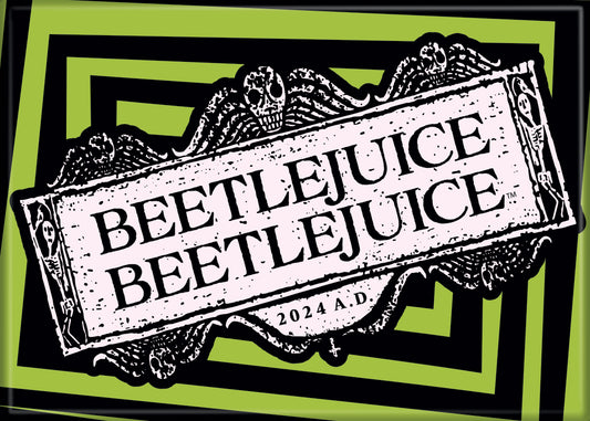 Beetlejuice 2 Logo Magnet - Game On