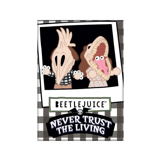 Beetlejuice Barbara and Adam Monster Magnet - Game On