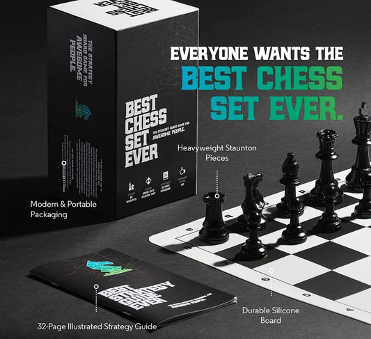 Best Chess Set Ever w/Black Brd - Classic - Game On