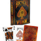 Bicycle Fire Playing Cards - Classic - Game On
