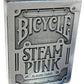 Bicycle Steampunk Silver Cards - Classic - Game On