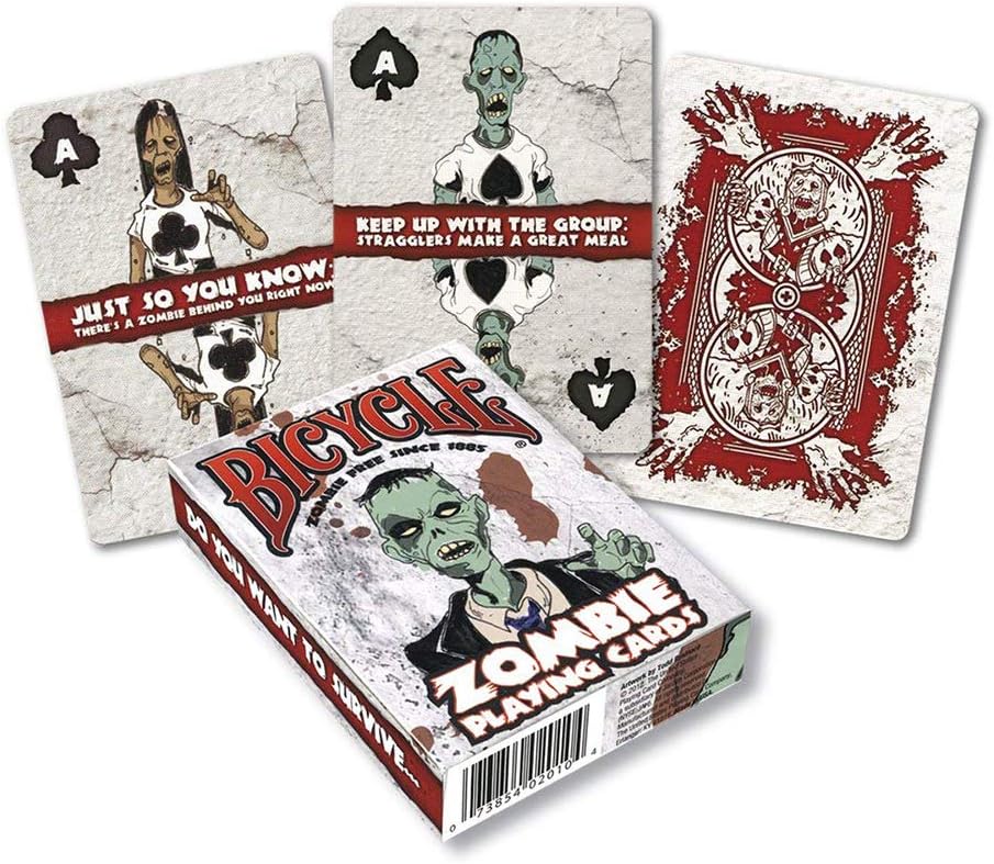 Bicycle Zombie Playing Cards - Classic - Game On