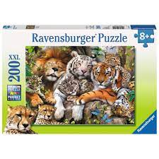 Big Cat Nap 200pc Puzzle - Game On