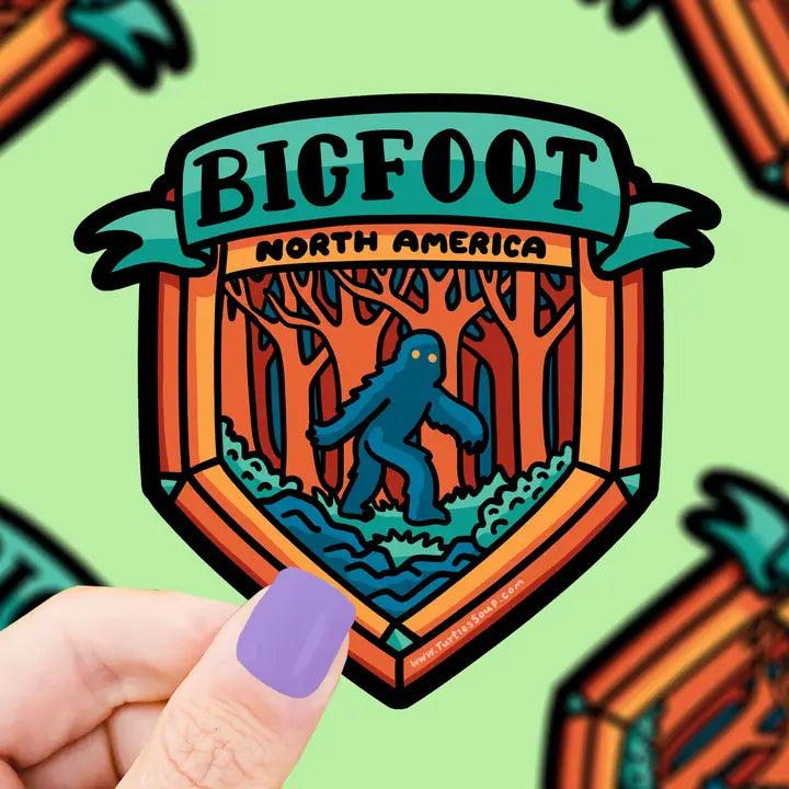Big Foot Cryptid Location Sighting Vinyl Sticker - Game On