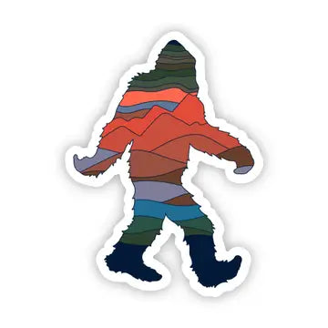 Bigfoot Hiking Sticker - Game On