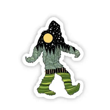 Bigfoot Nature Sticker - Game On