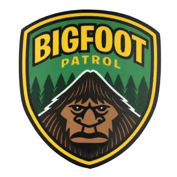 Bigfoot Patrol Die-cut Sticker - Game On