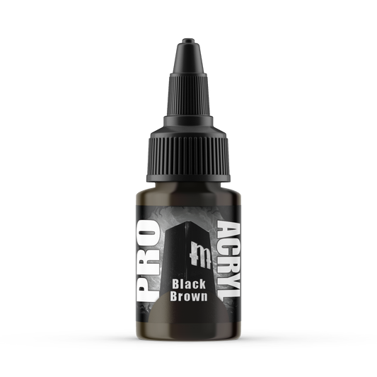 Black Brown Pro Acryl - Game On