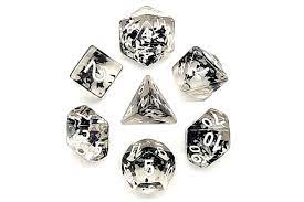 Black Butterfly Kiss RPG Dice S - Game On