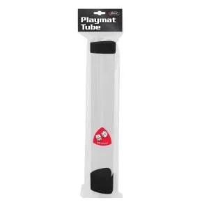 Black Playmat tube with Dice Holder - Game On