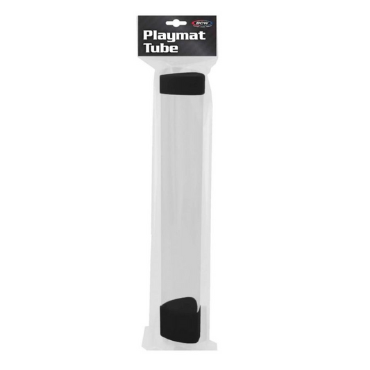 Black Playmat tube with Dice Holder - Game On
