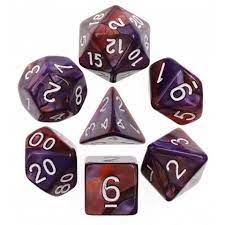 Blend Copper/Blue Dice - Game On