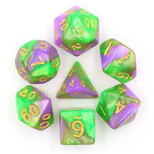 Blend Green/Purple Dice - Game On