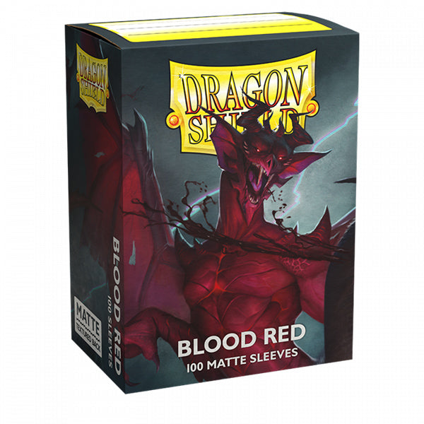 Blood Red Dragonshield - DS Matte - Game On