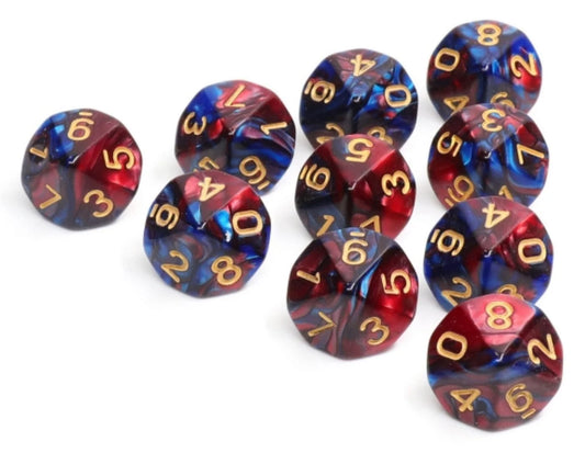 Blue Blood - D10 Set - Game On