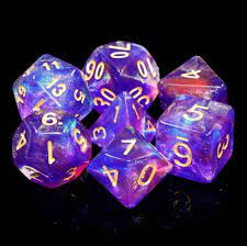 Blue Enchantress RPG Dice Set - Game On