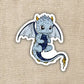 Blue Flying Baby Dragon Sticker - Game On