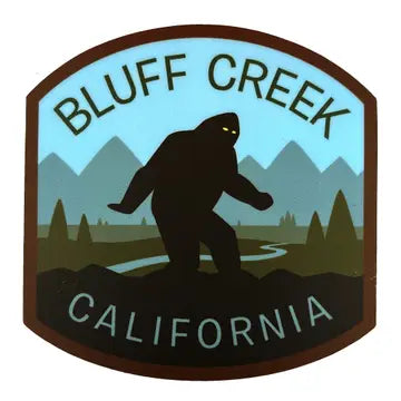 Bluff Creek, California Travel Sticker - Game On