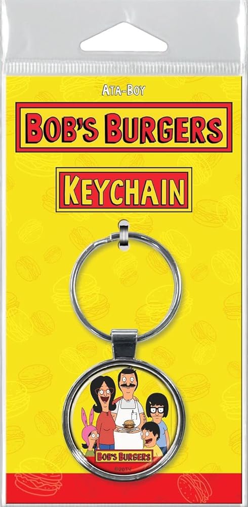 Bob's Burgers Keychain - Family - Game On