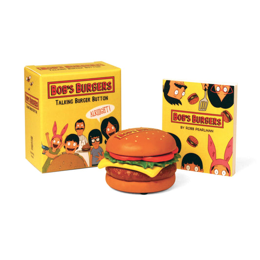 Bob's Burgers Talking Burger Button - Game On