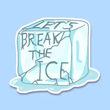 Break The Ice Sticker - Game On