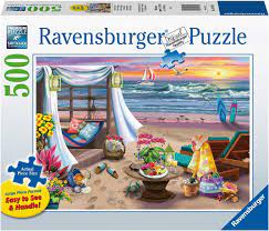 Cabana Retreat 500 pc Large Format Puzzle - Game On