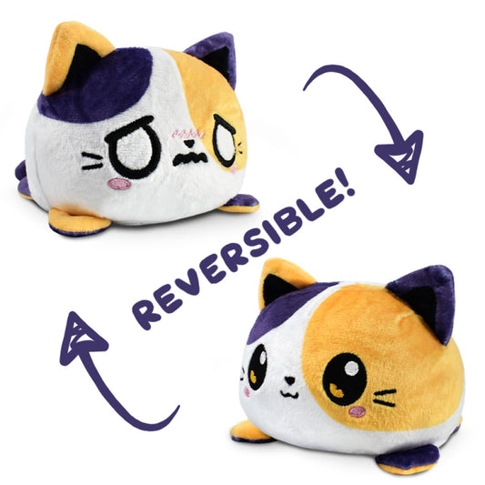 Calico Cat - Reversible Plushie - Game On