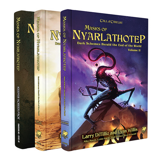 Call of Cthulhu Masks Of Nyarlathotep Slipcase Set - Game On