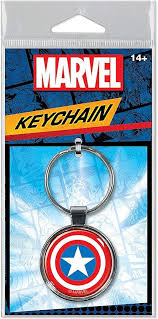 Cap Shield - Keychain - Game On