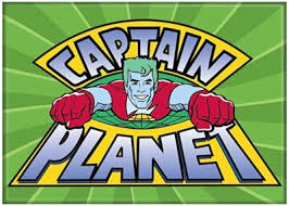 Captain Planet Logo Magnet - Game On