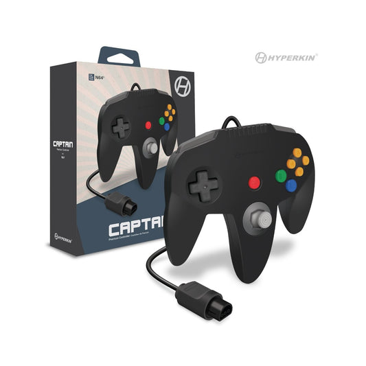 Captain Controller N64 - Black - Game On