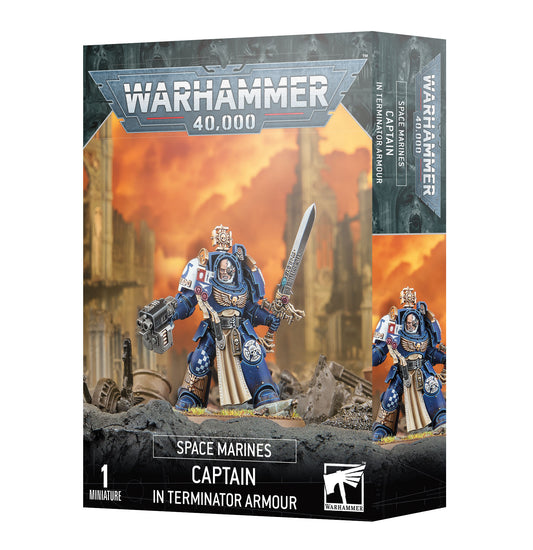 Captain in Terminator Armour - Space Marines - Game On