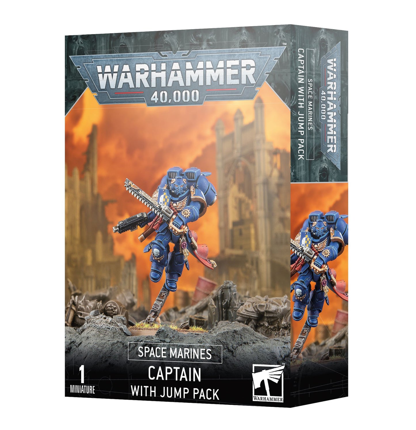 Captain w/ Jump Pack - Space Marines - Game On