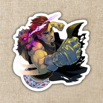 Carl and Donut Sticker - Game On