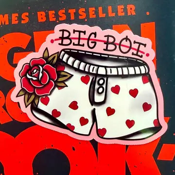 Carl's Boxers - DCC Sticker - Game On