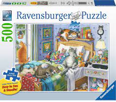 Cat Nap 500 pc Large Format - Game On