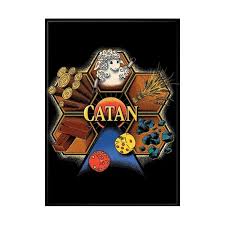 Catan On Black Magnets - Game On