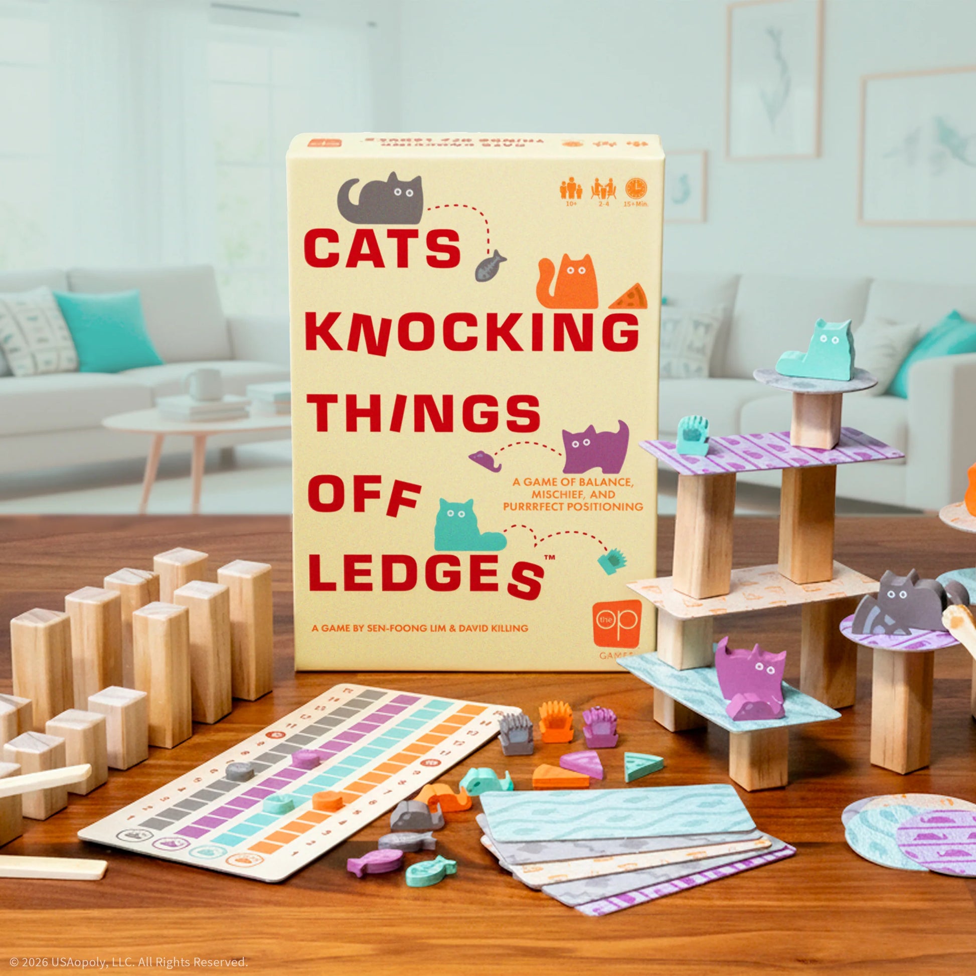 Cats Knocking Things Off Ledges - Family - Game On