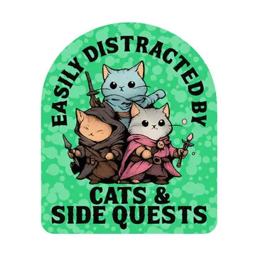 Cats & Sidequests Stocker - Game On