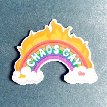 Chaos Gay - Pride Sticker - Game On